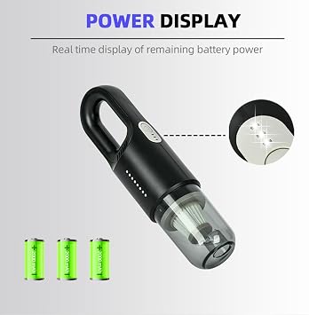 Cordless Stick Vacuum Cleaner and Mop All in One, 18000Pa Suction Cordless Wet Dry Vacuum Cleaner with Water Tank, Household Upright Vacuum Cleaner and Mop Combo for Hard Floor Pet Hairs (Black)
