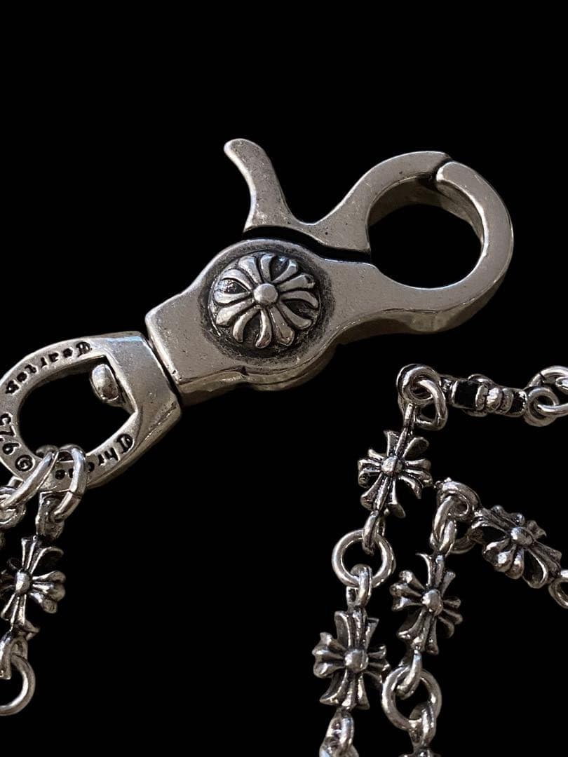 silver 2 clip wallet chain 925 刻印 Amazon.co.jp: ウォレットチェーン:ダブル クリップ シルバー 925刻印