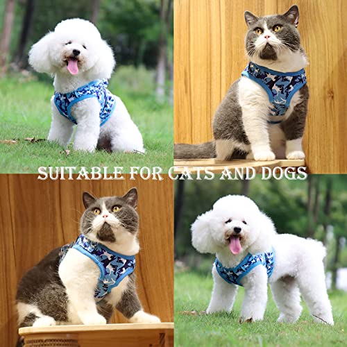 Soft Mesh Dog Harness Pet Puppy Comfort Padded Vest No Pull Harnesses No Choke Reflective Adjustable with Dog Leash for… - Image 6