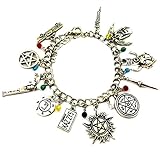 Blingsoul Super Horror Natural Charms Bracelet - Christmas Multiple Charms Theme Cosplay Halloween...