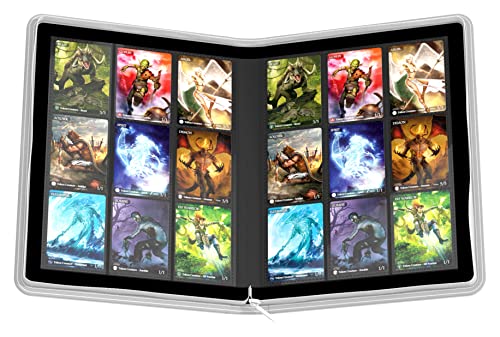 Image of Ultimate Guard Zipfolio 360 - 18 Pocket Xenoskin White
