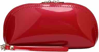 ★lemasque★ Dow Soft Women's Leather Card Wallet Red L08301 Amazon.com: Womens Small Compact Card Case Luxury Genuine
