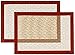 XingJie Lot de 2 tapis de cuisson en silicone sans BPA (29,5 x 42 cm) - Anti-adhésif - Durable et réutilisable - Pour four