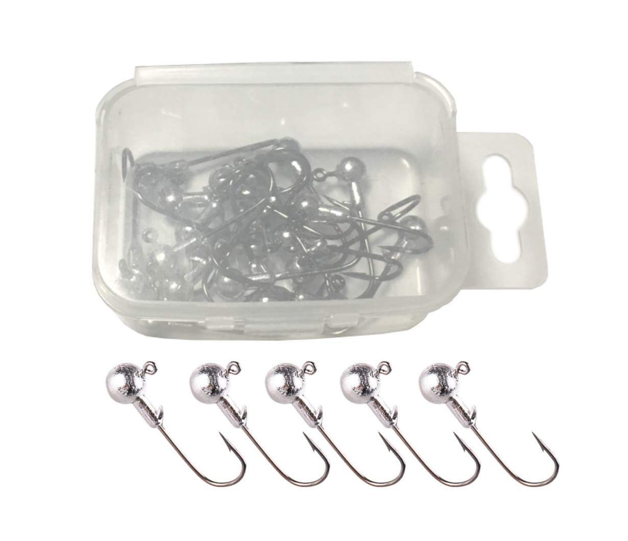Amazon.co.jp: Alicila Jig Head Set of 20 with Case 0.04, 0.06