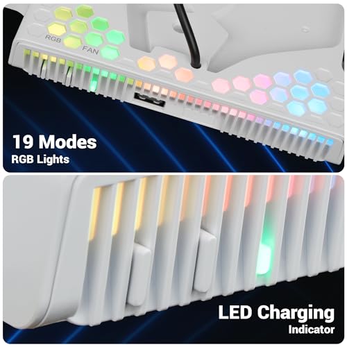 Image of ZEBRONICS PS5SC,Vertical PS5 Docking Station, 5000RPM 3 Level Fan, 2X Dual Sense 3H Rapid Charging Dock, Headset Hanger, 14x Disk Holder, RGB, Supports PS5 Standard | Slim | Pro (Disk & Digital)