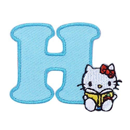 Amazon.co.jp: サンリオ ハローキティ イニシャルワッペン「H] : ホビー