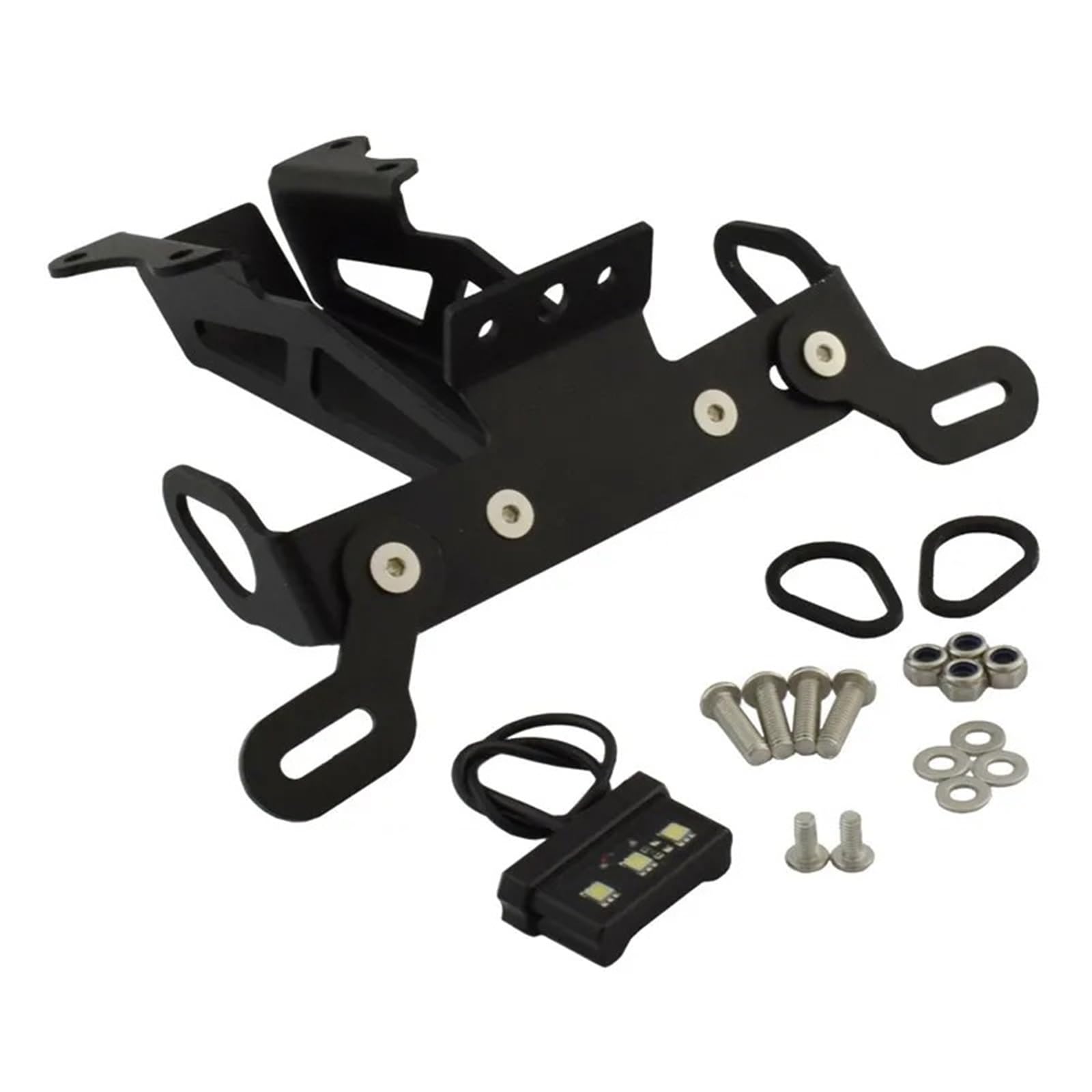 Soporte Matrícula para FJ09 para Tracer 900 para MT-09 2015-2020 LED Marco Placa Matrícula Soporte Guardabarros Eliminador