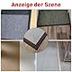 Schwellenrampe Rollstuhlrampe, Türschwellenrampe Selbstklebend, Rampe Türschwelle, Schwelle Übergangsschiene, Bordsteinrampe für Badezimmer, Türöffnungen, Türen (2cm/braun 1m)