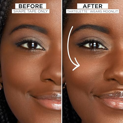 Image of tarte shape tape glow powder - Buildable Highlighter with Mineral Pigments & Diamond Powder for a Natural Radiant Finish with Lightweight Luminous Shine, Vegan & Cruelty Free