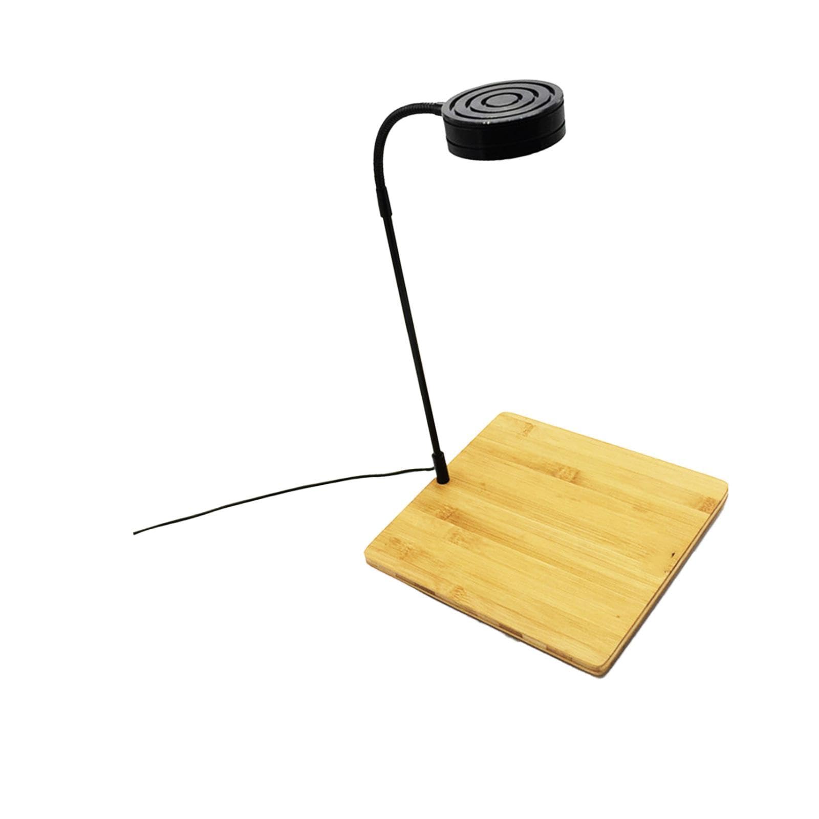 F Fityle Lumière LED d'aquarium avec Panneau, Lampe de Plante d'aquarium alimentée par USB portative Polyvalente pour l'approvisionnement en Croissance de, 9w