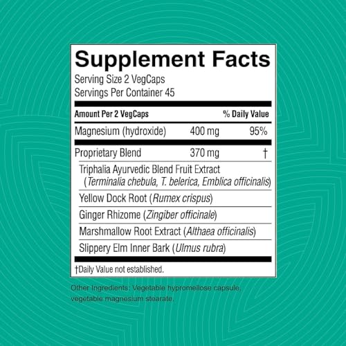 Nature's Sunshine Gentle Move: Experience Daily Digestive Support and Natural Constipation Relief with Natural Fiber for Soft Stools & Regularity, 90 Capsules - Image 6