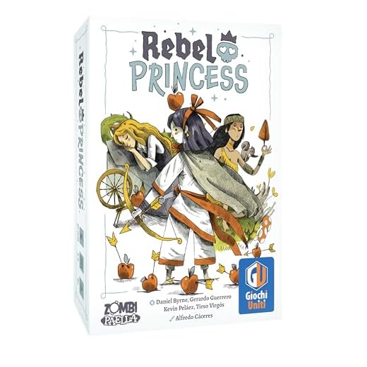Giochi Uniti - Rebel Princess – Gioco da tavolo, 3-6 Giocatori, 8+ Anni, GU826, Edizione italiana