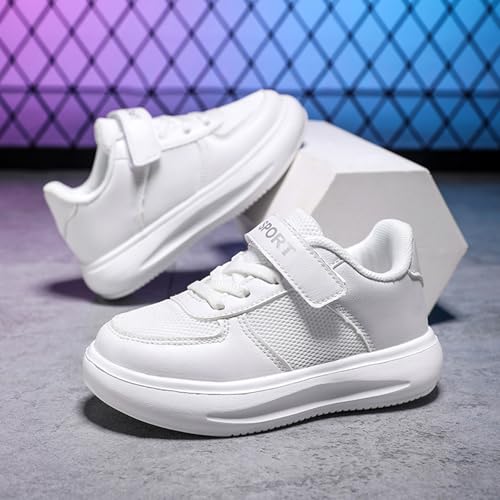 Boys Girls Sneakers Kids Shoes Soft Sole Lightweight Comfy Lace-up Athletic Shoes for Toddler/Little Kid/Big Kid4