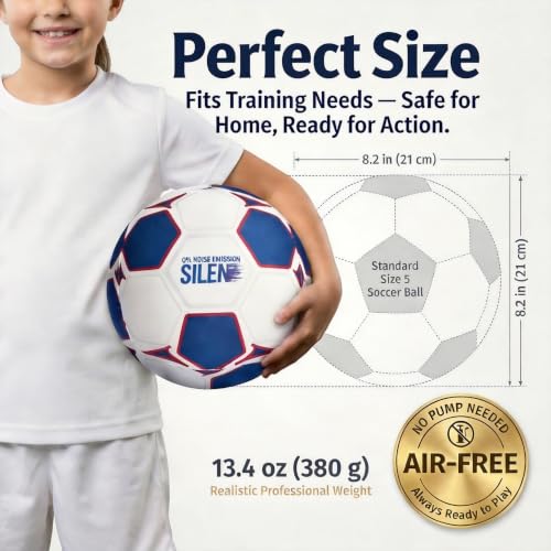 HASTRIDE Silent Soccer Ball