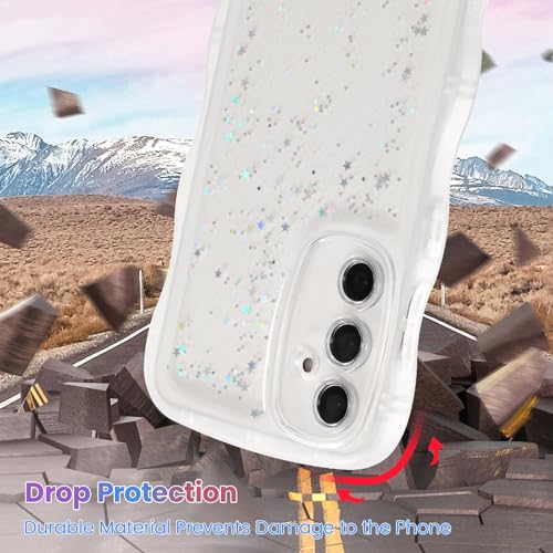 Coque pour Samsung Galaxy S26 transparente paillettes et antichoc