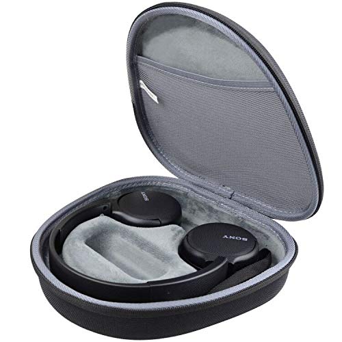 AONKE Hard Travel Case Bag for Sony Wh-CH520/Wh-CH510/WH-CH500, Sony MDR-ZX330BT Wireless Headphones, black - Image 2