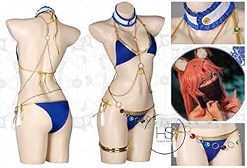 FGO コスプレ　水着　玉藻の前　玉藻サマー 51EU3LduwqL._SY350_QL65_.jpg