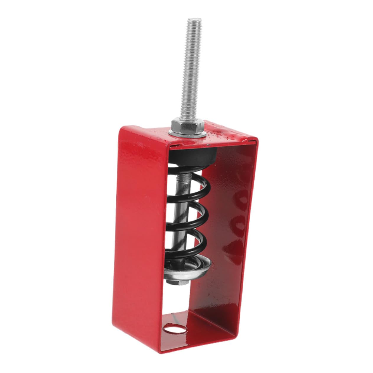 KICHOUSE Hanging Shock Absorber Vibration Isolator for Ac Spring Isolator Hanger Mount Vibration Isolator Ceiling Spring Vibration Isolator Damping Hanger for Theater Red Rubber