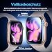 LK 8 Stück Schutzfolie für Apple Watch Series 11/10 42mm, HD Klar Flexible TPU, Anti-Staub, Blasenfrei, Selbstheilungsfähigkeit, Volle Abdeckung Displayfolie für iWatch 42mm