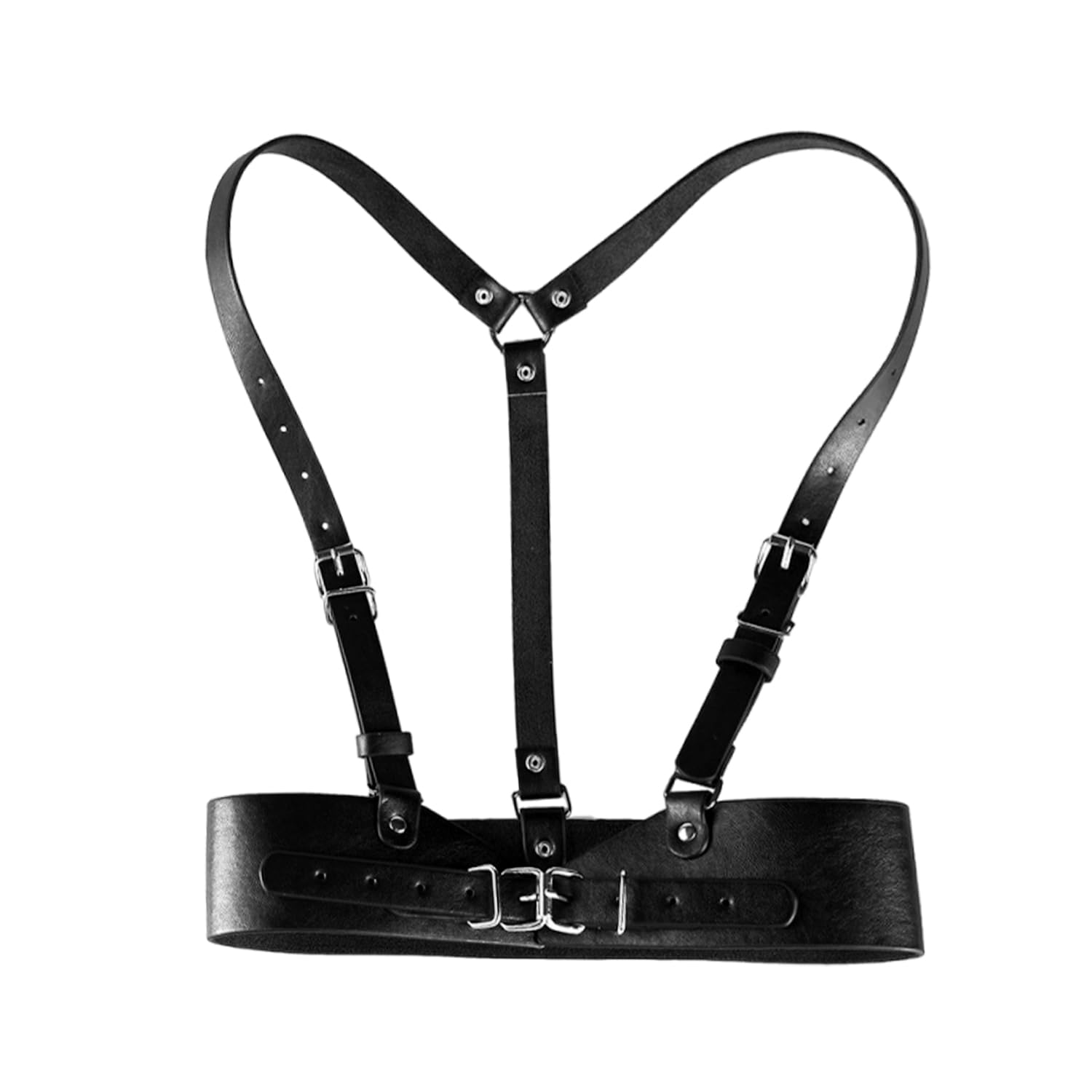 1 Piece Of Punk Style Girdle, Pu Leather Belt, Fashion Belt, Clothing Accessories, Ladies Girdle