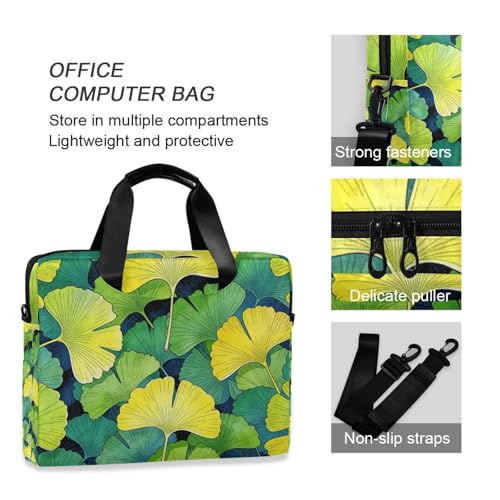 Maletín portátil para laptop 15.6 pulgadas verde miniatura 6