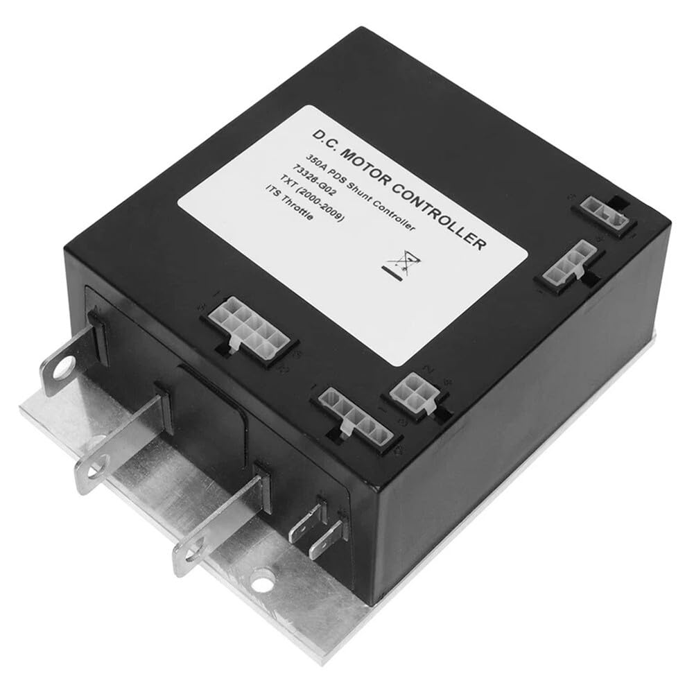 36V 350A PDS Geschwindigkeitsregler für EZGO TXT Golfwagen 2000-2009, Ersatz für Teilenummern 609083, 73326-G02, 73326-G03, 1206MX PWM Motorsteuerung mit Aluminiumgehäuse