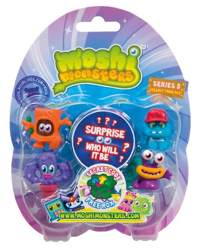 Moshi Monsters Five Moshlings Pack - Series Five