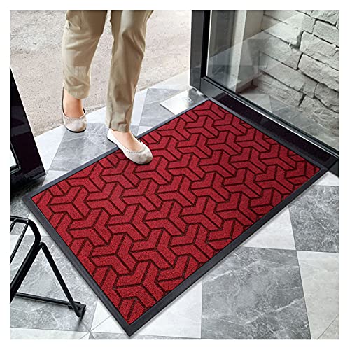 Tapis d'entrée seuil de haute densité en caoutchouc durable - 2