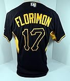 Pittsburgh Pirates Pedro Florimon #17 Game Issued Jersey BP ST 736 - Game Used MLB Jerseys