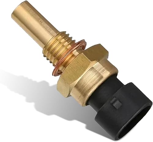 MLY 1 sensor de temperatura del refrigerante del automóvil, sensor de temperatura del refrigerante del motor duradero de 2 pines, ajuste directo de