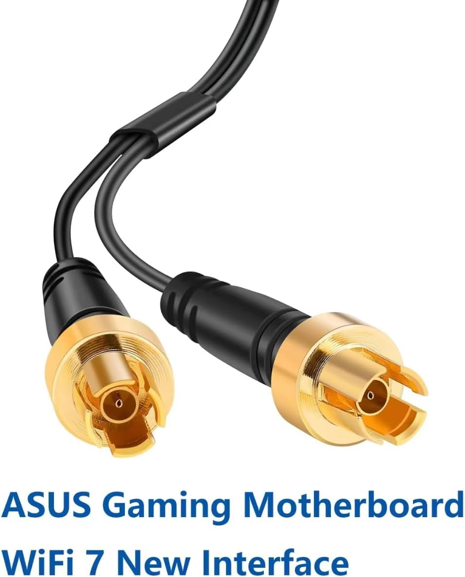 Antena de repuesto para placa base magnética WiFi 7 para juegos compatible con ASUS ROG Strix X870-A X870E X870E-E X870-P X870-I TUF Gaming X870-PLUS Z890 PC computadora de escritorio, Slinkdsco