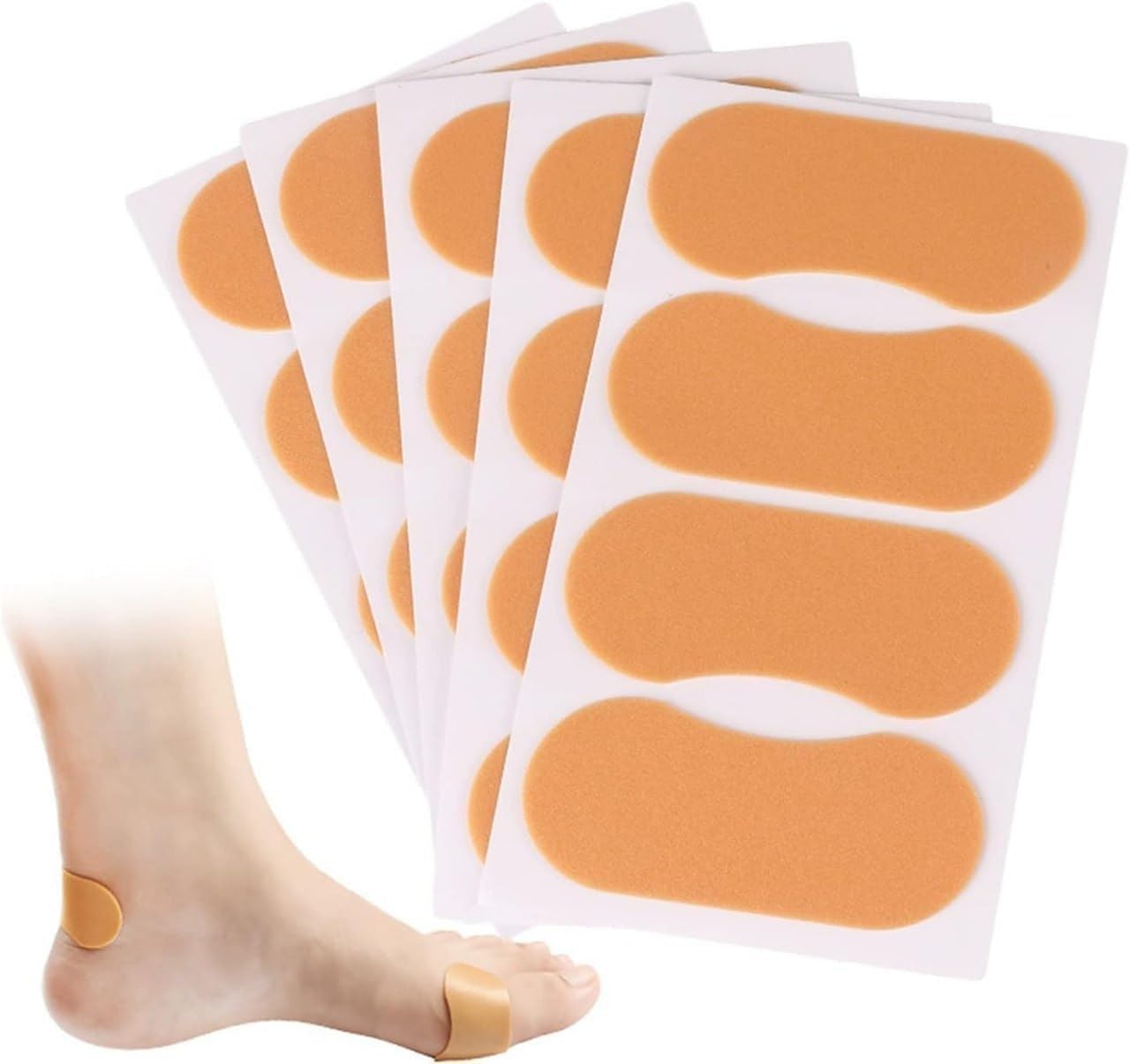 Medical Corn Stickers for Foot Toes Heel Prevent Grinding Feet Cushions Instant Pads Plaster Patch Anti-Slip High Heel Foot Shoe Insert Stickers For Pain Relief (4 pcs).2025-image-22