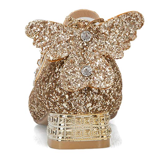 MAVMAX Women's Sequin Flats Mary Janes Ballet Glitter Wedding Pumps4