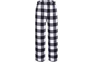 Adorable Boys' Plaid Christmas Pajama Pants