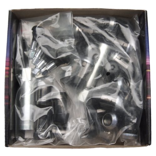 Image of McGard 65510BK SplineDrive Black (M14 x 1.5 Thread Size) Wheel Installation Kit for 5-Lug Wheels, 16 Lug Nuts / 4 Locks / 1 Key / 1 Install Tool