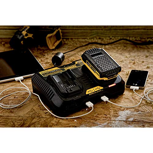DEWALT 20V MAX Charging Station for Jobsite with 4Ah Battery Pack (DCB102BP)
