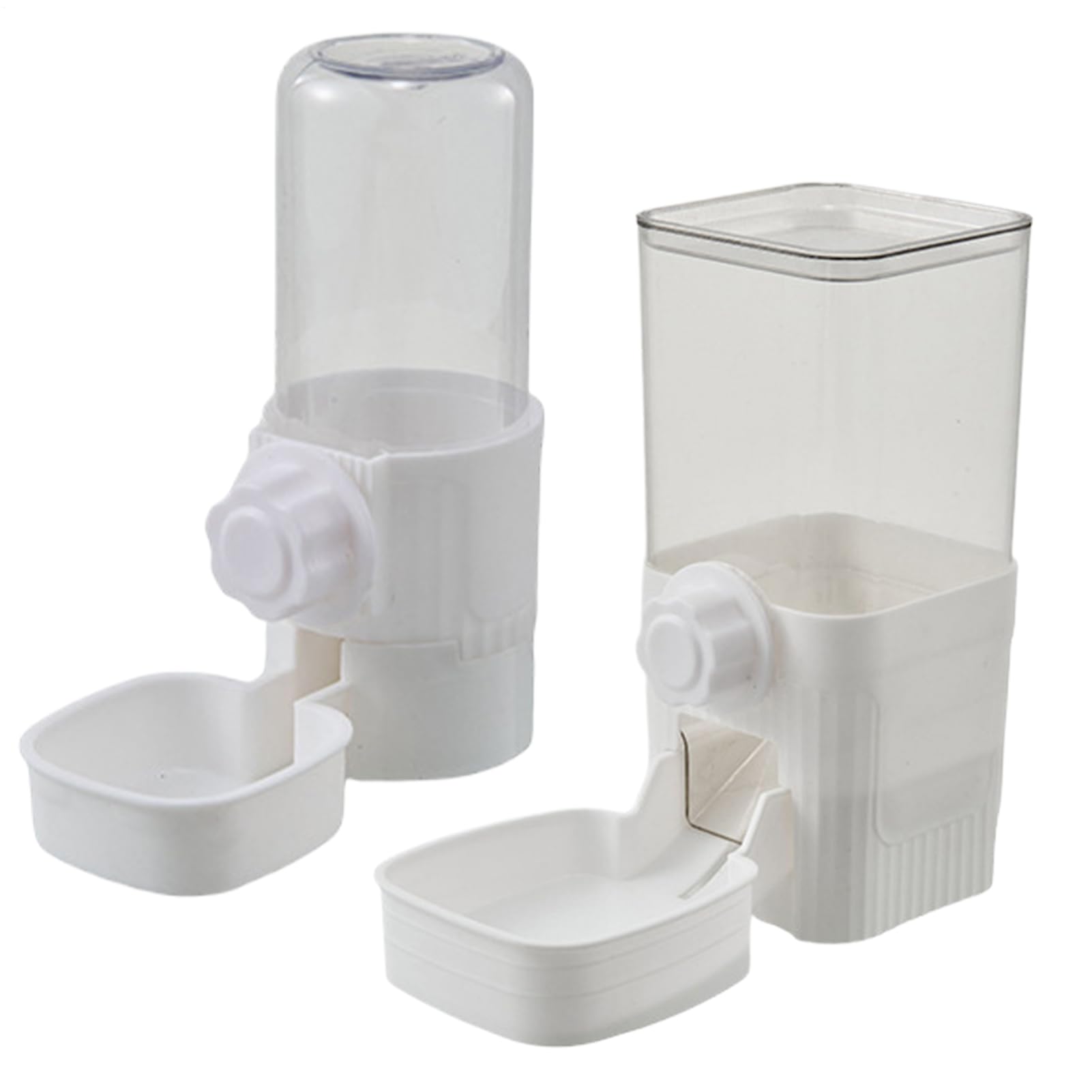 Distributeur d'eau pour oiseaux transparent pour cage et perruche d'appartement