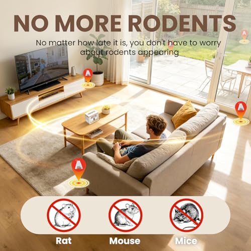 Image of Rodent Repellent 48 Balls, Mouse Repellent Indoor & Outdoor, Mice Repellent with Peppermint Oil, Rat Repellent for House, Garage, RV, Rodent Deterrent for Attic, Basement & Car