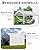 10 x 20FT Heavy Duty Carport with Roll-Up Windows, Portable Garage with Removable Sidewalls & Doors, Portable Car Tent Garage with Roll-Up Windows and All-Season Tarp, for Car, Truck,