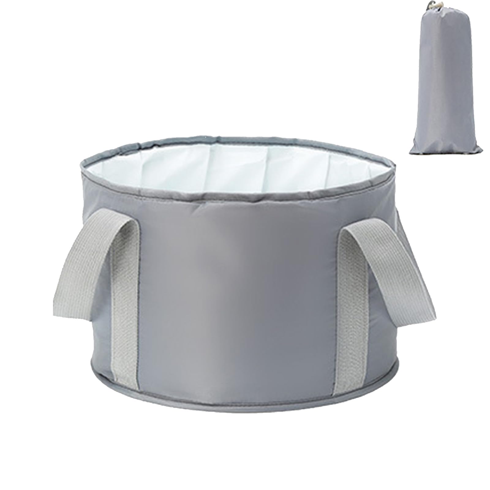 Foot Bath Bowl, Foot Bath, Foot Basin, Collapsible Bucket for Soaking Feet, Portable Travel Foot Bath Tub, Foot Bath Massage Barrel Foot Spa Home Pedicure Basin for Camping Washing Fishing