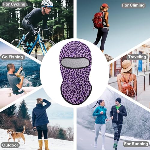 Balaclava Ski Mask, Pañuelo para el Cuello para Motocicleta, Mascarilla Antiviento Caliente de Invierno para Hombres y Mujeres miniatura 6