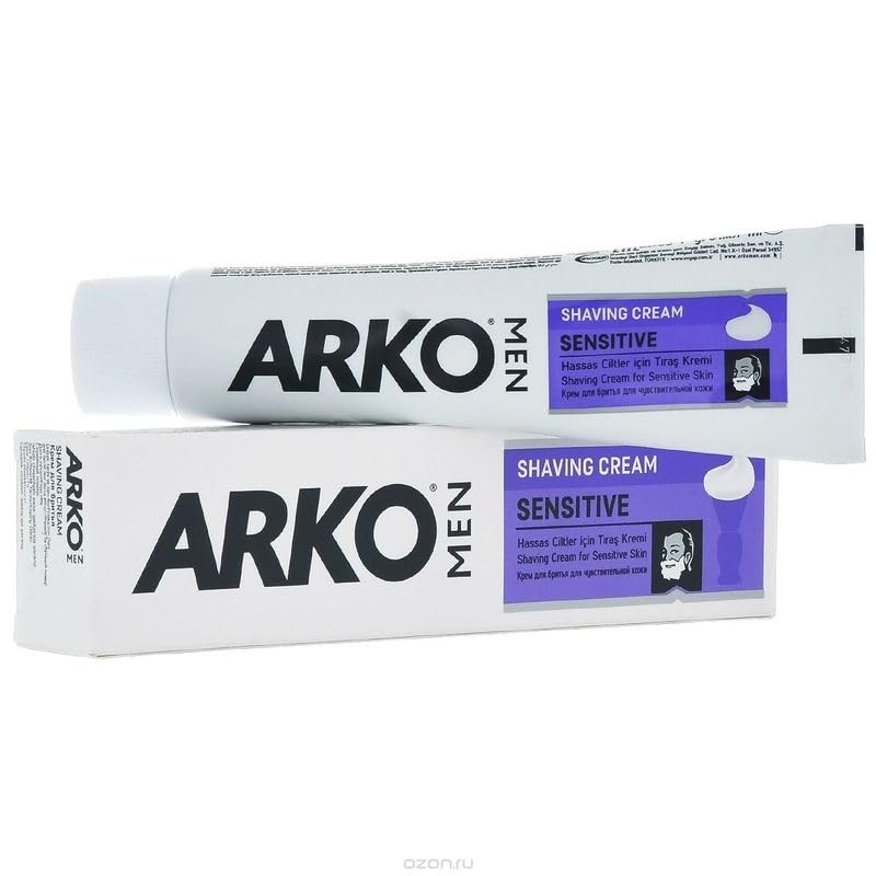 Arko Men Shaving Cream for Sensitive Skin - Pack of 3