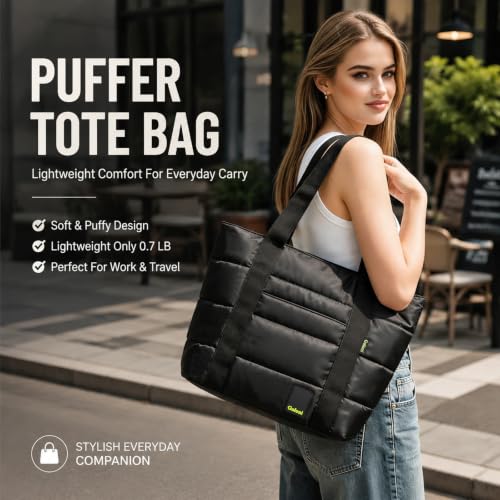 Bolso Tote Acolchado Ligero para Mujer miniatura 7