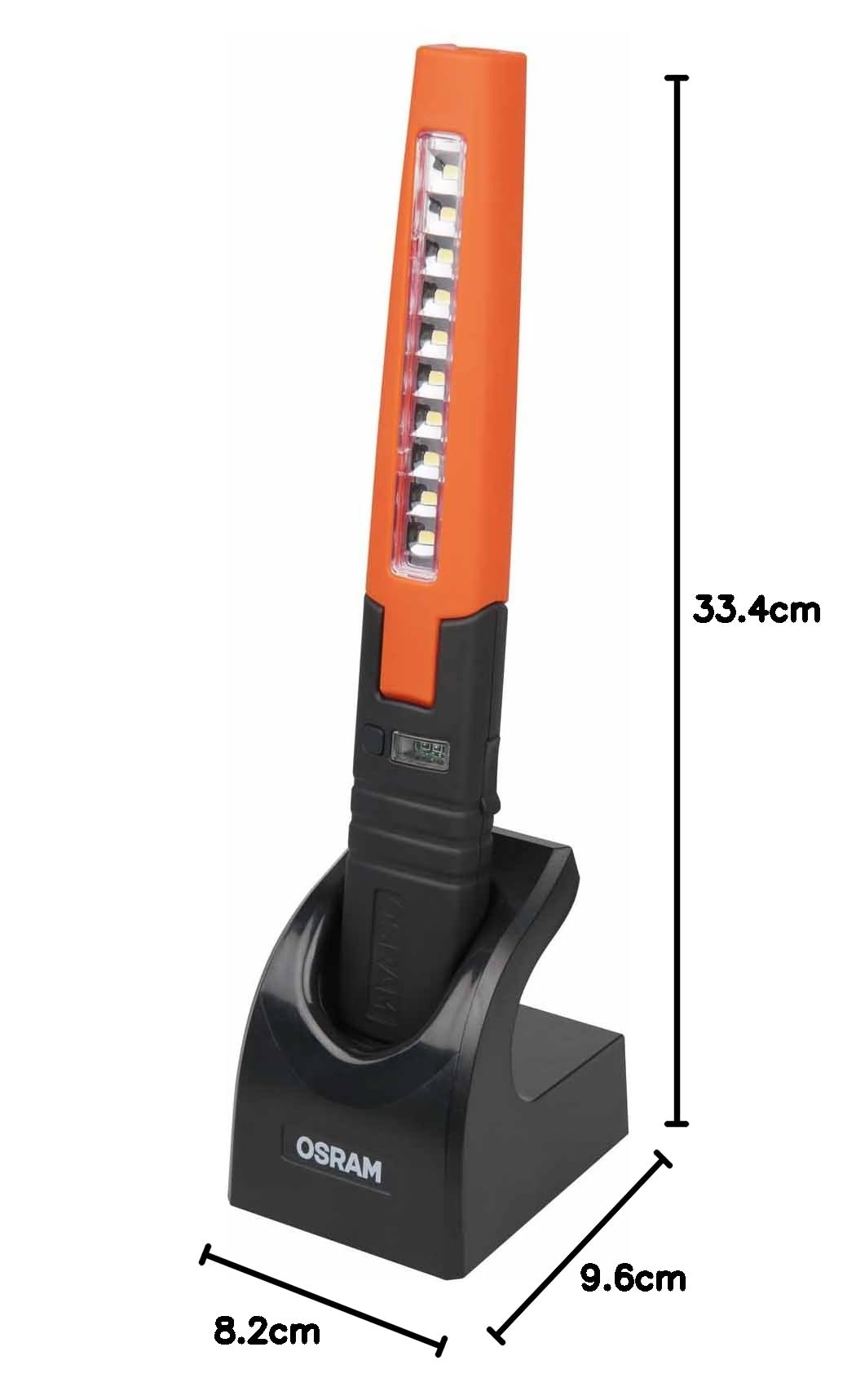 OSRAM LEDinspect PRO SLIMLINE 280, lámpara de inspección y de taller con LED recargable, luminaria de trabajo con batería, LEDIL102, especial para labores de control y de mantenimiento en vehículos, estuche (1 unidad) — view 3