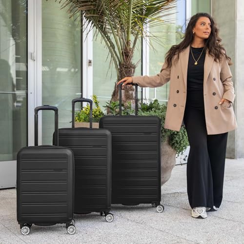 Travel Select Snowcreek Hardside Expandable Spinner Luggage, Black, 30-Inch Large2