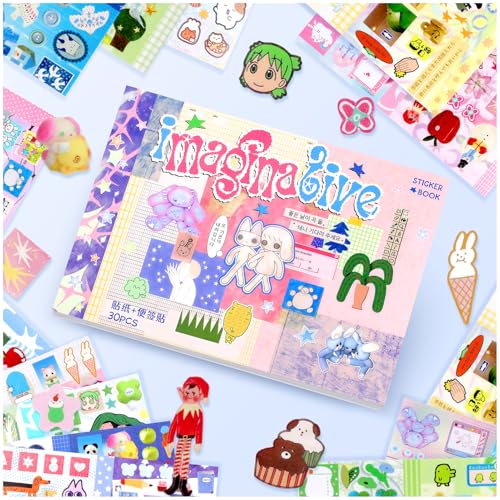 Stickers japonais texturés paillettes sable pour loisirs créatifs adultes