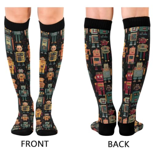 Image of Fisyme Socks for Women Men Warm Comfort Athletic Crew Running Hiking Cycling Compression Socks