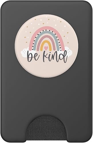 Miniatura 7 de Be Kind - Lindas citas positivas de arco iris, frases inspiradoras PopSockets MagSafe PopGrip para iPhone