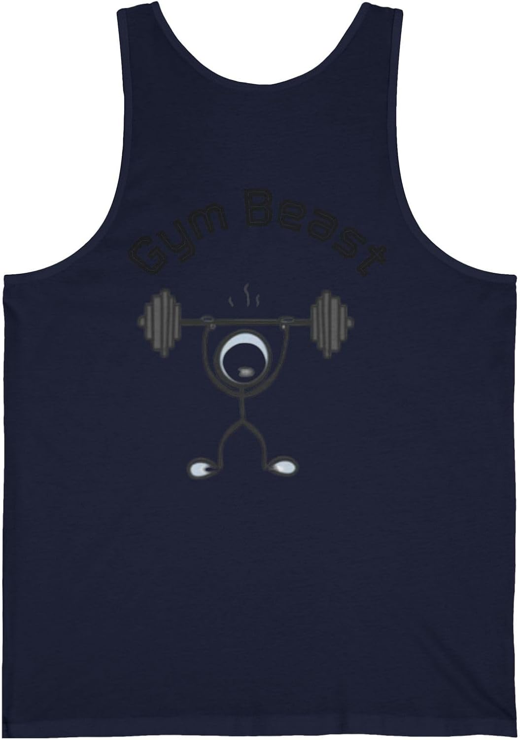 Spiritual Warrior Tank, Gym Beast Workout Top, Unisex Fitness Shirt, Casual Summer Wear, Motivational Gift