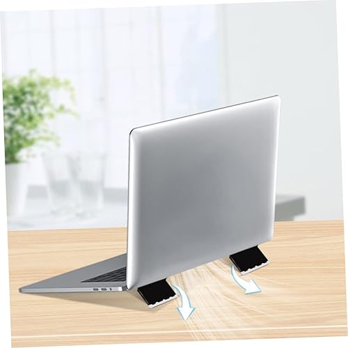 Miniatura 7 de 2 unids mini portátil portátil portátil soporte de escritorio elevador de enfriamiento